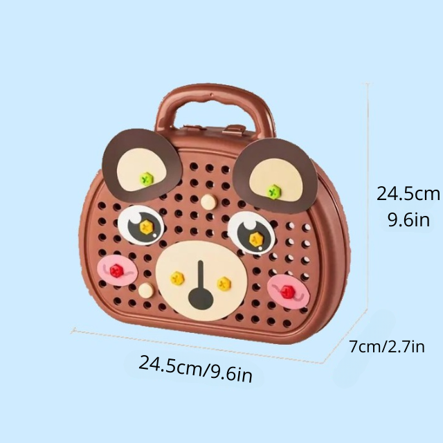 EduWorld™ Montessori ZooBox - La scatola magica per piccoli costruttori creativi!